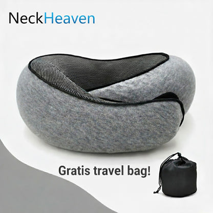NeckHeaven 360° Memoryfoam Nackkude - med gratis Travel Bag!